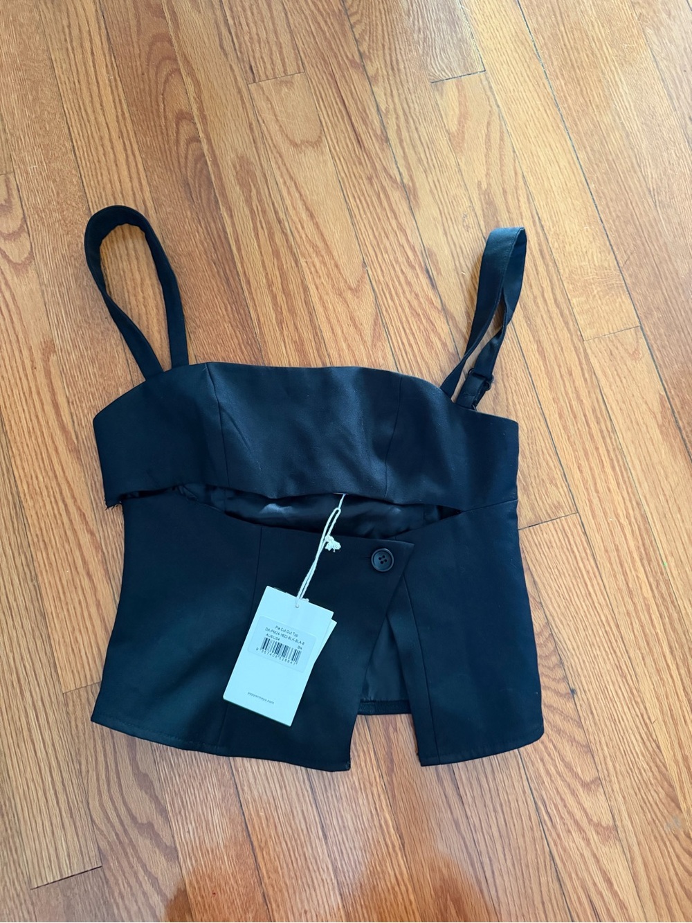 Peppermayo black pla cut out top size 4